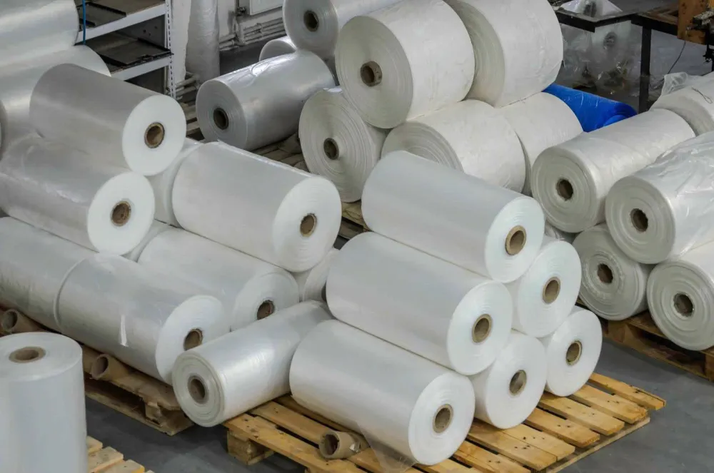 Màng PE jumbo cuộn lớn sản xuất tại xưởng TABI